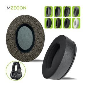 [호환품]IMZEGON 오디오 테크니카 ATH-M50x 헤드폰 이어 쿠션 슬리브 커버 귀마개용 교체용 이어패드 헤드