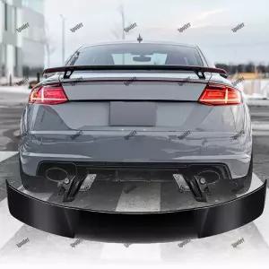 -2026 아우디 TT tts MK2 MK3 트렁크 ABS 소재 브라이트 블랙카본 파이버 스포일러 리어 윙 키트 GT 적용