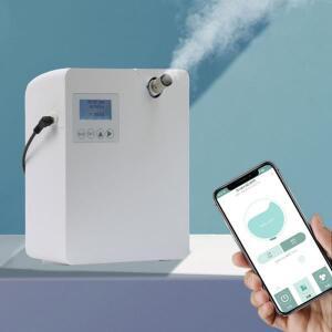 에센셜 오일 아로마 디퓨저 스마트 블루투스 및 WiFi 타이밍 자동 향수 디퓨저 300ML 홈 호텔 향수 기계