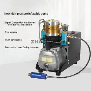 220v고압 공기 펌프 30mpa 수냉식 고압 공기 펌프 4500psi 단일 실린더 전기 공기 압축 펌프 CE