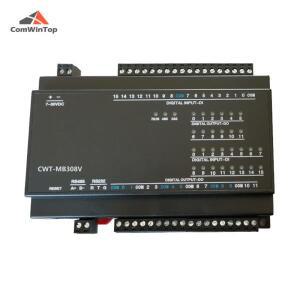 CWT-MB308V 이더넷 모드버스 RTU Tcp IO 획득 모듈, 8AI + 4AO + 8DI + 12DO RS485 RS232