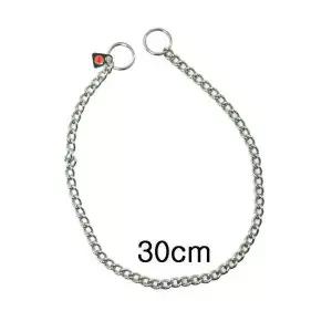 [하프클럽/셀러허브(펫)]애견목줄 스테인레스 체인 산책줄 30cm