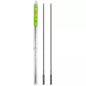 블록 벽돌 돌 2팩용 HLOFIZI 1/4인치 X 18인치 석조 드릴 비트 SDS 플러스 해머 콘크리트