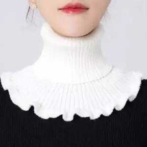 페이크 카라 넥 케이프 목폴라 넥 워머 레이어드 카라케이프 이너카라 (WB464B4)