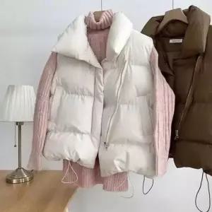 [콩심팥심]조끼상점 야외 따뜻한 겨울 경량 조끼 등산 여자 점퍼 패딩 방한