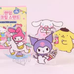 산리오 아크릴 스탠드 (랜덤) / 캐릭터 굿즈 키링 장식 소품 시나모롤 마이멜로디