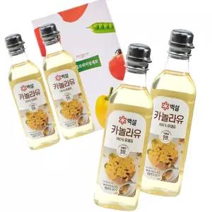 추석 식용유 선물 세트 2P 16개입 오일 선물 세트 지인 사무실 기프트 대량 단체 기념 실속형