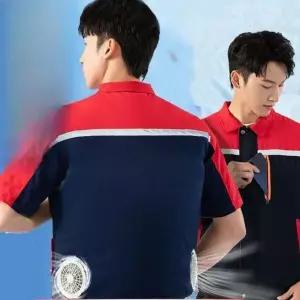 쿨링작업조끼 에어컨조끼 여름공구조끼 낚시조끼 냉방작업복 USB선풍기조끼