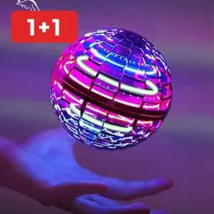 LED 플라잉볼 UFO 미니 드론 장난감 부메랑 리턴 비행 공