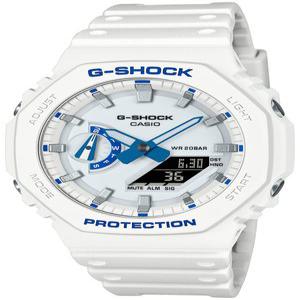 카시오 G-SHOCK GA-2100HDS-7A1JF 일본 유통 정품 남성 화이트 시계