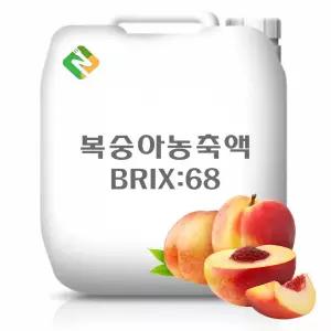 복숭아농축액 20kg mpP51jax