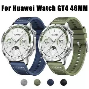 화웨이 시계 GT4 밴드 팔찌 Watch4 GT3 프로 밴드에 대한 22mm 짠 브레이드 벨트 공식 스트랩