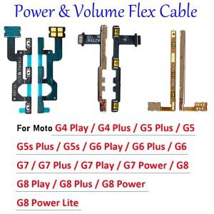 모토 G8 파워 라이트 G7 G6 G5 G4 플러스 플레이 볼륨 측면 버튼 케이블 수리 부품 새 제품  완료