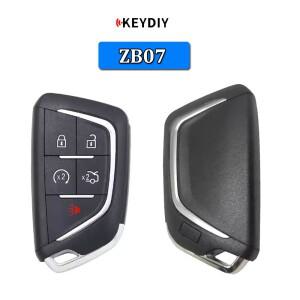 KEYDIY ZB07 범용 KD 스마트 키 5버튼 시리즈 KD-X2 차량 리모컨 교체 2000개 이상의 모델에 적합