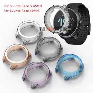 Suunto RACE S 용 소프트 TPU 케이스 커버 Race Protector 프레임 범퍼 보호 쉘 스마트 시계 액세서리