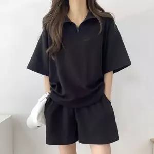 고품질 여성 상하의셋트 반집업 아노락 셋업 운동복세트 (WC7E6BC)