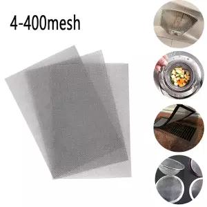 철망 스텐 메쉬망 4-500mesh 스테인레스 스틸 메쉬 필터 네트 메탈 여과 짠 와이어 시트 스크리닝 홈 주방