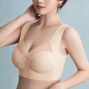 자연스러운 노와이어 브라 볼륨업 심리스 브래지어 브라패드 뽕브라 탑브라 (WCC38B8)