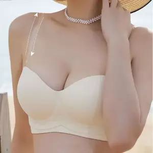 볼륨업 몰드브라 오프숄더 브래지어 웨딩브라 드레스 브라패드 뽕브라 탑브라 (WCC38C1)