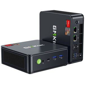 GMKtec M6 울트라 게이밍 미니 PC Ryzen 7640HS(업그레이드 6600H / 6800U), 32GB RAM DDR5 1TB SSD 듀얼 NIC LAN 2.5GbE 데스크톱 컴퓨터 오피스 홈, 트리플 4K 디스플레이, WiFi 6, USB4, BT 5.2, DP, HDMI 2.0