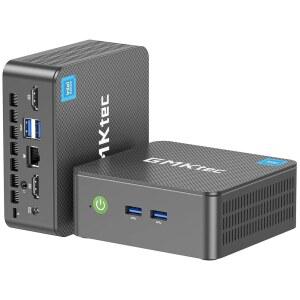 GMKtec 미니 PC, G3 PRO 인텔 코어 i3-10110U (비트 4300U /N150), 16GB DDR4 RAM (듀얼 채널) 512GB 스토리지 드라이브, 데스크톱 컴퓨터 4K 듀얼 HDMI /USB3.2 /WiFi 6 /BT5.2 /2.5GbE (오피스, 비즈니스용)