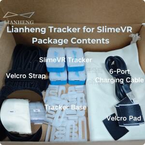 슬라임VR LSM6DSV ICM45686 풀 바디 트래커 WiFi 다이렉트 모션 (메타 퀘스트 3/2/프로 피코 시리즈 및 PC
