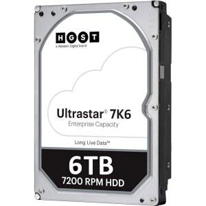 HGST, 웨스턴 디지털 회사 UltraSTAR 7K6000 | HUS726060AL5210 0F22791 6000GB 7200RPM SAS 512E Ultra ISE 128MB 캐시 3.5인치 내장 베어 또는 OEM 하드 드라이브