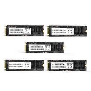 기가스톤 M.2 SSD 128GB 5팩 SATA III 500MB/s 업그레이드 노트북 PC 메모리 및 스토리지 2280 내장 솔리드 스테이트 하드 드라이브 SLC 캐시 3D NAND 성능 향상