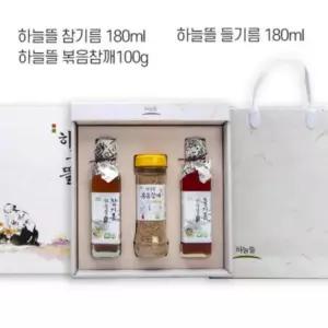 [하프클럽/오티마트]참기름 들기름 선물세트 180ml