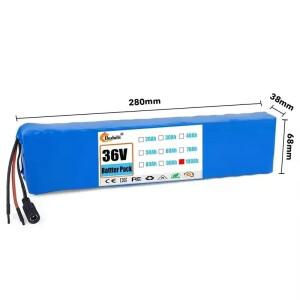 초강력 내구성 10S3P 전기 스쿠터 배터리 36V 100Ah 18650 리튬 이온 350W +42V 포함 뛰어난 성능 제공
