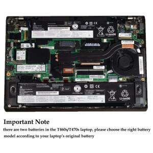 레노버 씽크패드용 노트북 배터리 01AV405 00HW022 T460S SB10J79003
