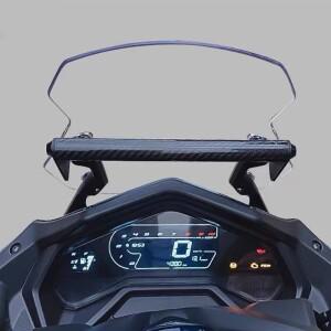 [호환품]KYMCO DTX360 DTX 360 바이크 오토바이 네비게이션 스탠드 홀더 용 휴대 전화 GPS 플레이트 브래킷