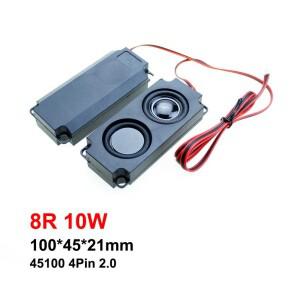 1쌍 오디오 휴대용 스피커 컴퓨터 PC TV LCD 3070 45100 직사각형 4R 8R 2W 3W 5W 10W 4/8Ohm