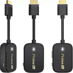 이지캐스트 포켓 프라임 무선 HDMI 송신기 1대 및 수신기 2대 플러그 앤 플레이 Wi-Fi 5GHz 노트북 TV