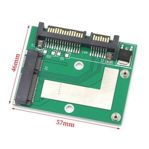 미니 PCIE SSD 2.5'' SATA 6.0Gbps 어댑터 변환기 카드 모듈 보드로 변환하는 고