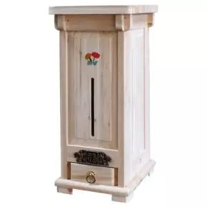 삼나무 상감 원목뒤주 20KG 쌀통 쌀보관함 쌀독 원목쌀통 원목쌀독 (W3D3807)