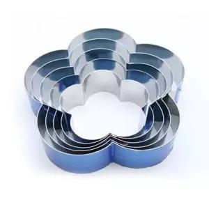 높은 무스링 꽃모양 무스틀 매화떡틀 매화틀 7cm 미니 떡케이크만들기 (W38E1CD)