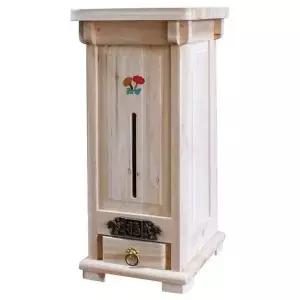 삼나무 상감 원목뒤주 20KG 쌀통 쌀보관함 쌀독 원목쌀통 원목쌀독 (W3D3807)