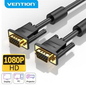 Vention-VGA 케이블 Male to 1080P 15 핀 VGA 모니터 프로젝터 TV 편조 차폐 코드 1m 5m 컨버터