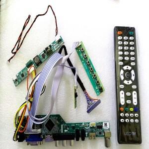 [호환품]V236BJ1-LE1 TV + HDMI VGA AV USB LCD LED 스크린 드라이버 보드 용 컨트롤러 키트