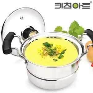 고품질 키친아트 냄비 계란찜 냄비 16cm (W39EB15)