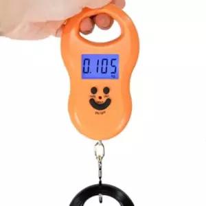 휴대용 미니 전자 걸이 저울 여행 가방 및 낚시 장비를 위한 50kg 용량 정확한 무게 측정 간편한 포장