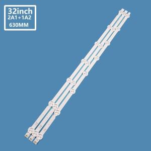 [호환품]TV LED 백라이트 스트립 SH S1 94V-0 1430 32 인치 ROW2.1 Rev 0.9 2A1 1A2 타입 6916L LG호환 32L