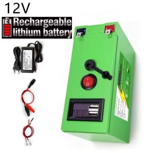 항공 운송 12V 9Ah-21Ah 18650 리튬 충전식 배터리 팩 (분무기  전동 자동차 오디오 스케일 장난감 키트고