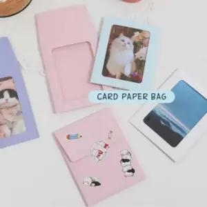 투명 포카 보관 DIY 액자 종이봉투 케이스 포장재 50p