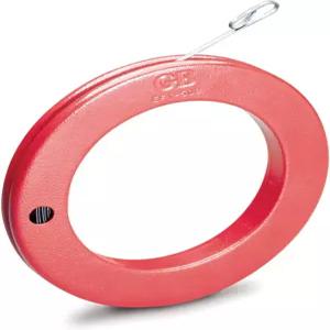 가드너 벤더 EFT50B 스틸 피쉬 테이프 50피트 1？8 플랫 아일렛 팁 가벼운 무게 부드러운 해제 및 바람 전기