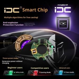 하시다 나이트 DC 7.1:1 낚시 릴 5KG 지능형 전자 브레이크 147g 카본 파이버 프레임