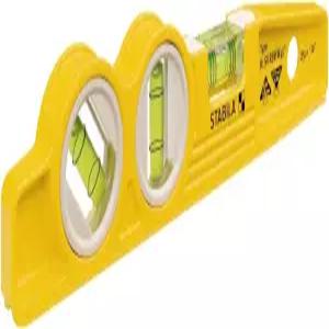 Stabila 25245 45도 바이알 및 V그루브 프레임이 장착된 다이캐스트 마그네틱 어뢰