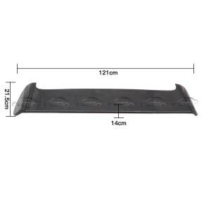 탄소 섬유 탑 루프 스포일러 뒷 트렁크 윙 립 SUBARU IMPREZA 2001-2009 w/LED 라이트