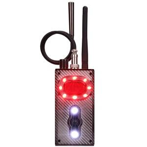 AI 안티 스파이 탐지기 카메라 GSM 오디오/진동 버그 파인더 신호 RF 트래커 자동 야간 캠 감지 알람